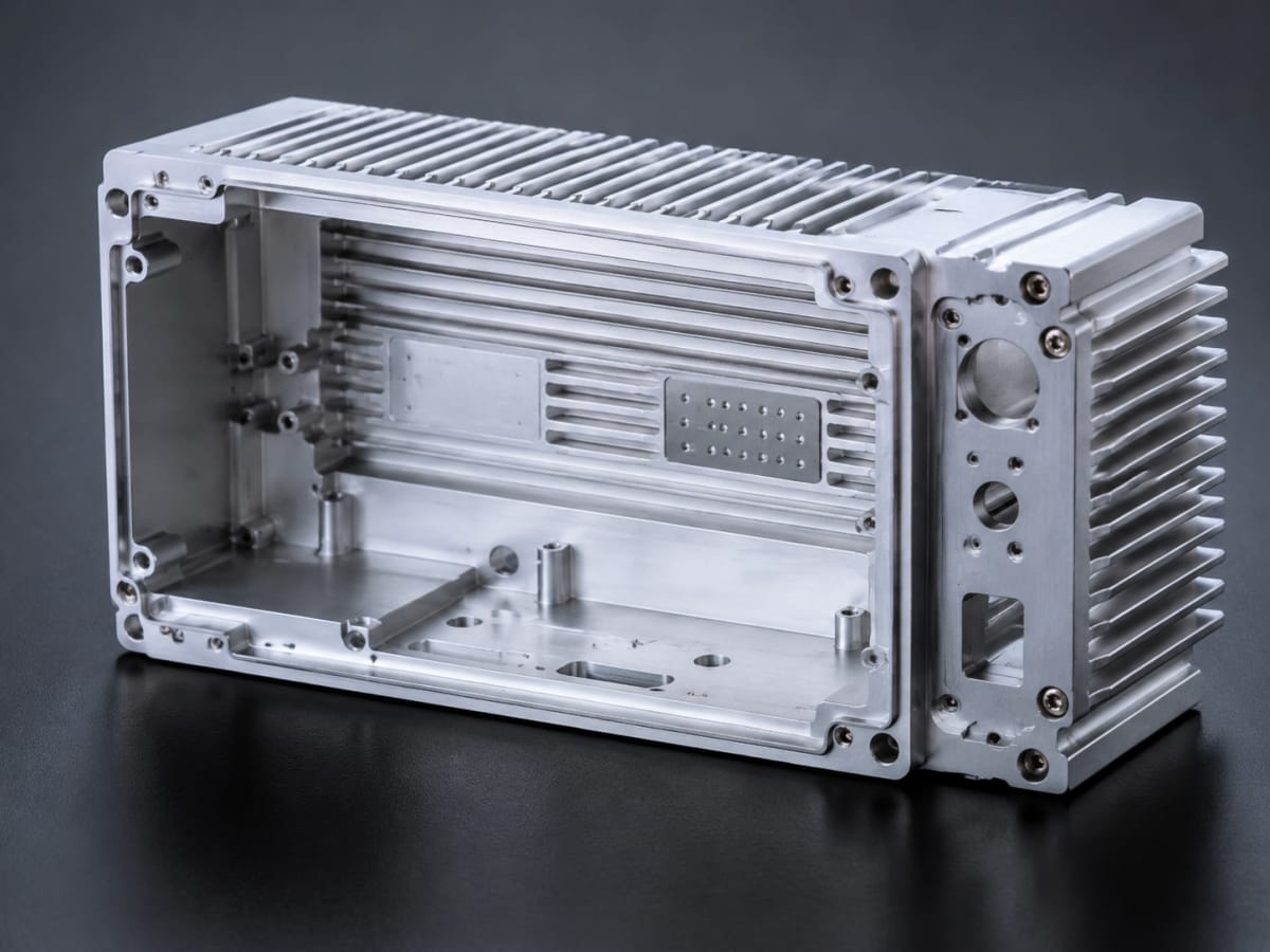 cnc electronics enclosure heatsink machined aluminum new