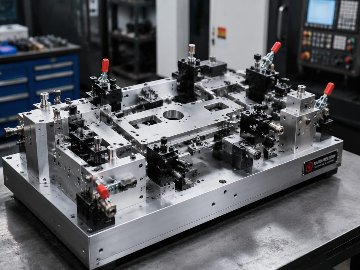 cnc jig fixture machining custom workholding tools new