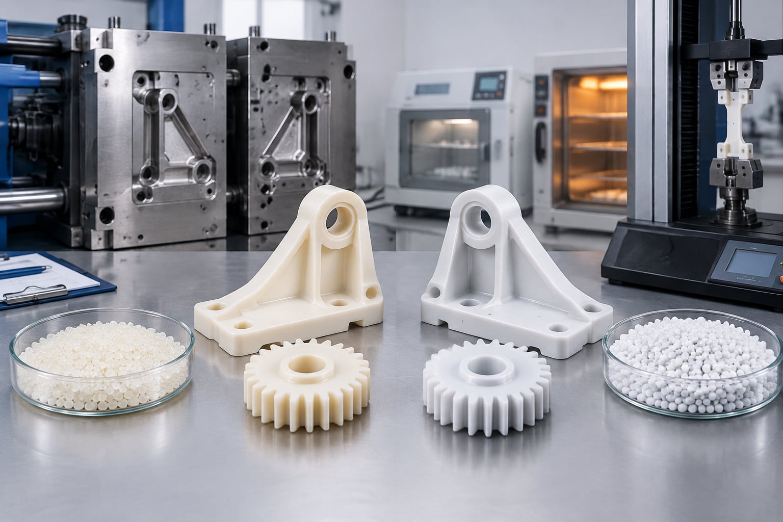 Nylon 6 vs. Nylon 66 Choosing a Resin for Molded Parts