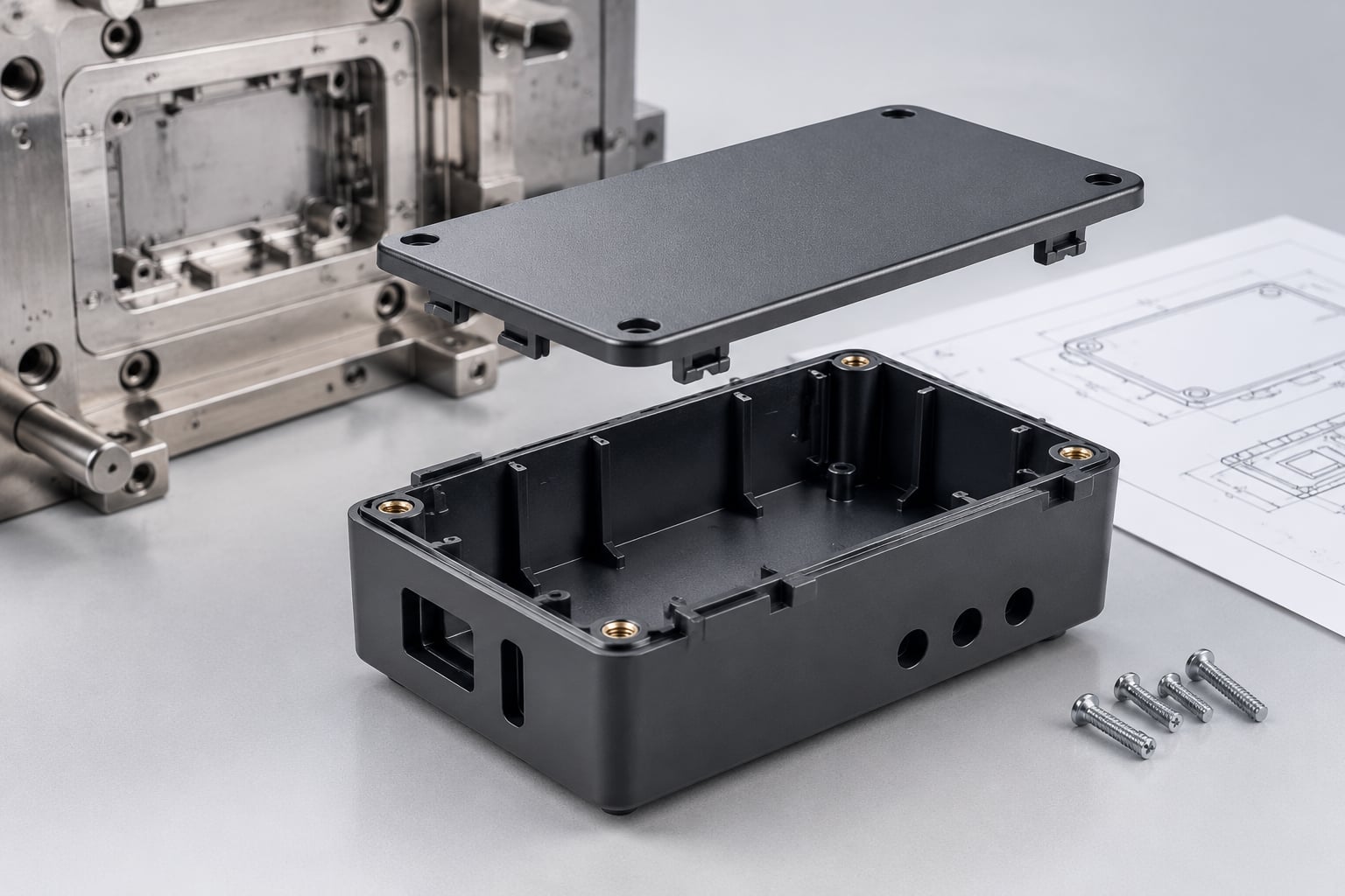 Plastic Enclosure Design for Injection Molding