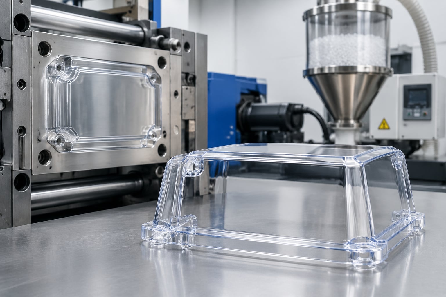 Polycarbonate Injection Molding Stress Drying and Clarity