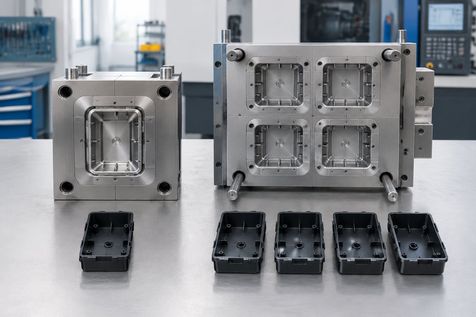 Single Cavity vs. Multi Cavity Molds Choosing Cavity Count